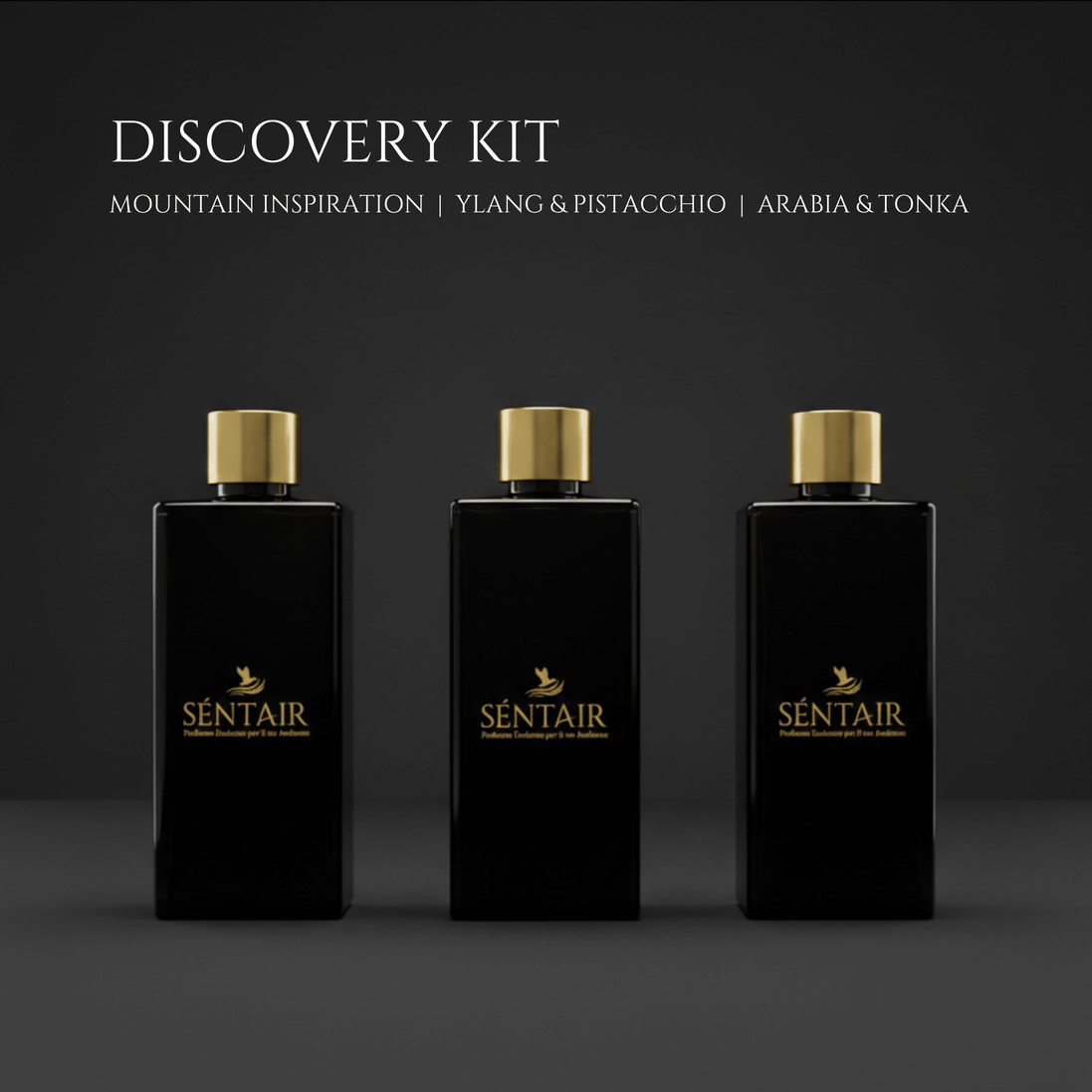 DISCOVERY KIT - 3 FRAGRANZE - SÈNTAIR | Profumo Esclusivo per il tuo Ambiente