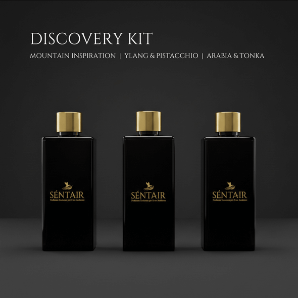 DISCOVERY KIT - 3 FRAGRANZE - SÈNTAIR | Profumo Esclusivo per il tuo Ambiente