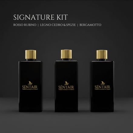 SIGNATURE KIT - 3 FRAGRANZE - SÈNTAIR | Profumo Esclusivo per il tuo Ambiente